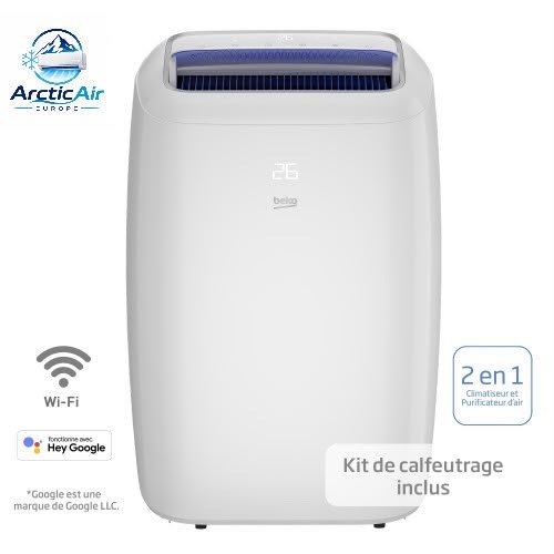 Climatiseur Portable Beko 2 en 1 Wi-Fi